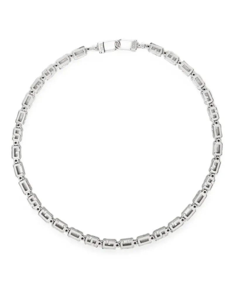 GCDS Cube-chain necklace - Silber Silber
