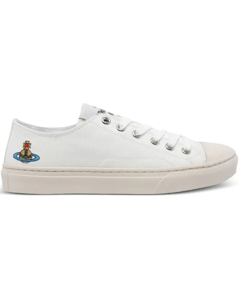 Vivienne Westwood Sneakers mit Logo - Weiß Weiß