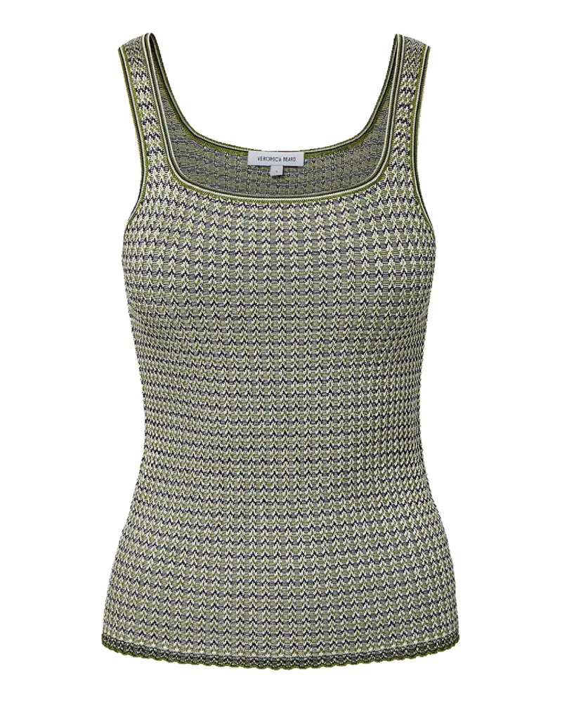 Veronica Beard Sandra square-neck tank top - Grün Grün