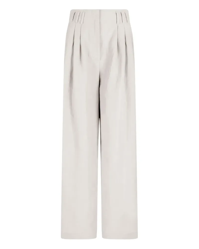 Giorgio Armani Hose mit Falten - Grau Grau