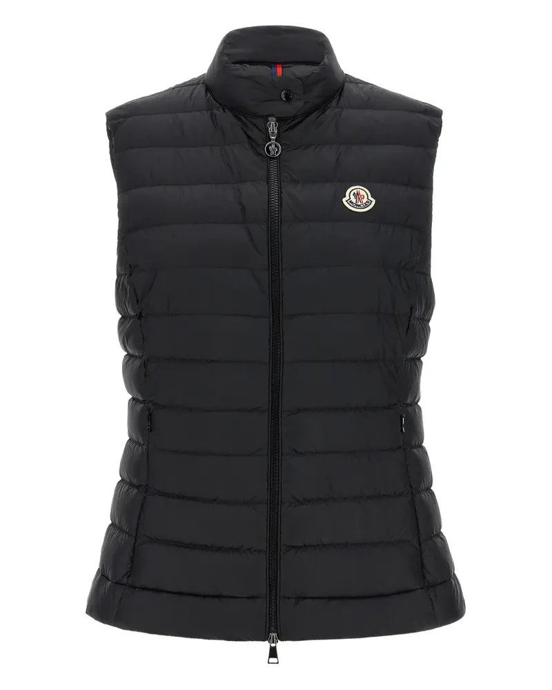 Moncler Igens quilted longue gilets - Schwarz Schwarz