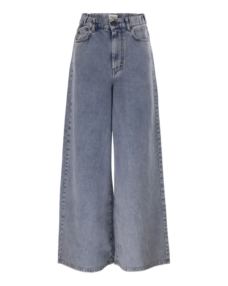 Max Mara wide-leg light-wash jeans - Blau Blau