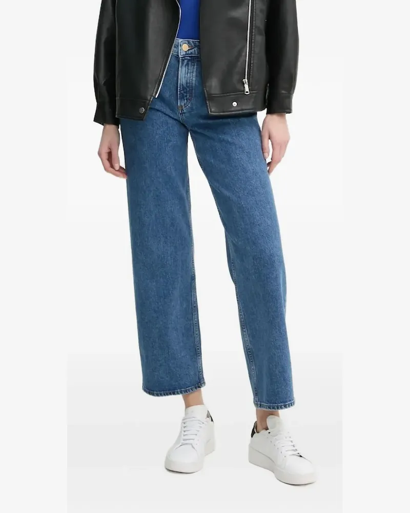 Marc O'Polo Jeans mit geknöpftem Hosenschlitz - Blau Blau