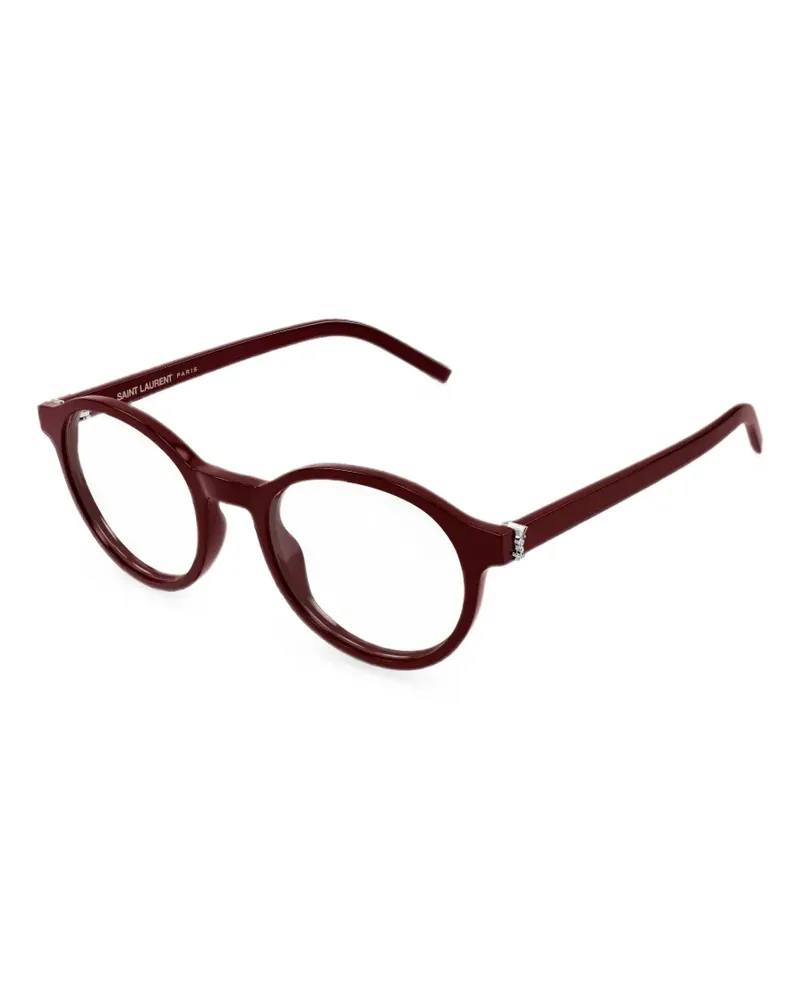 Saint Laurent Brille mit rundem Gestell - Rot Rot