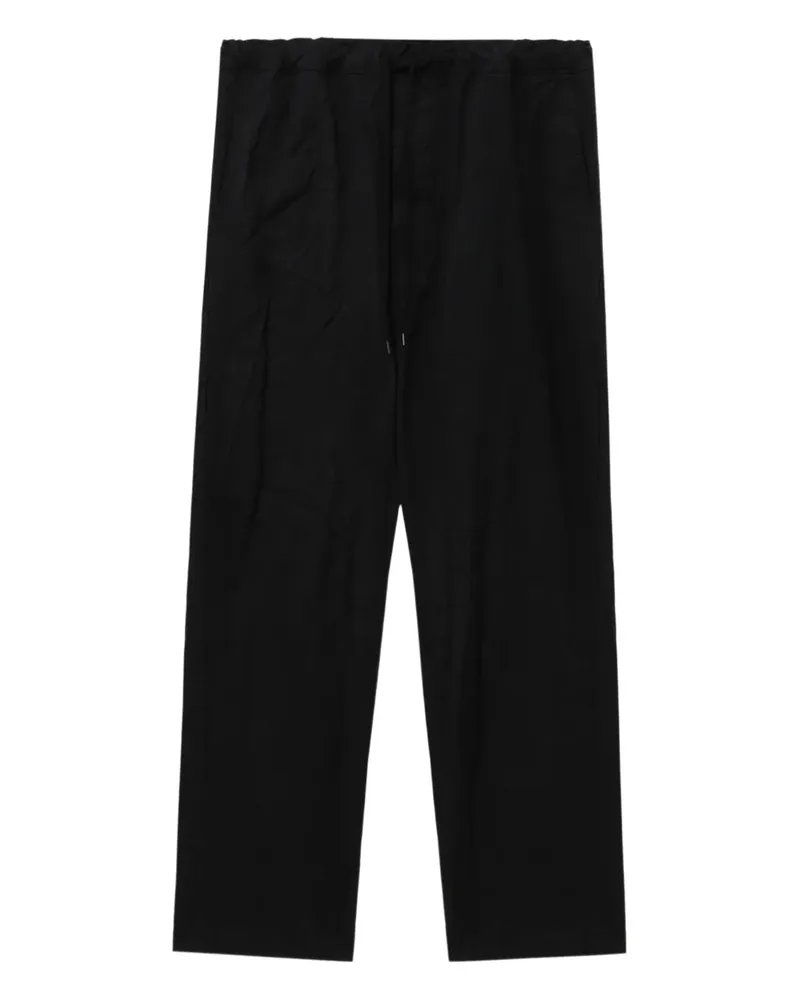Comme des Garçons Hose mit Kordelzug - Schwarz Schwarz