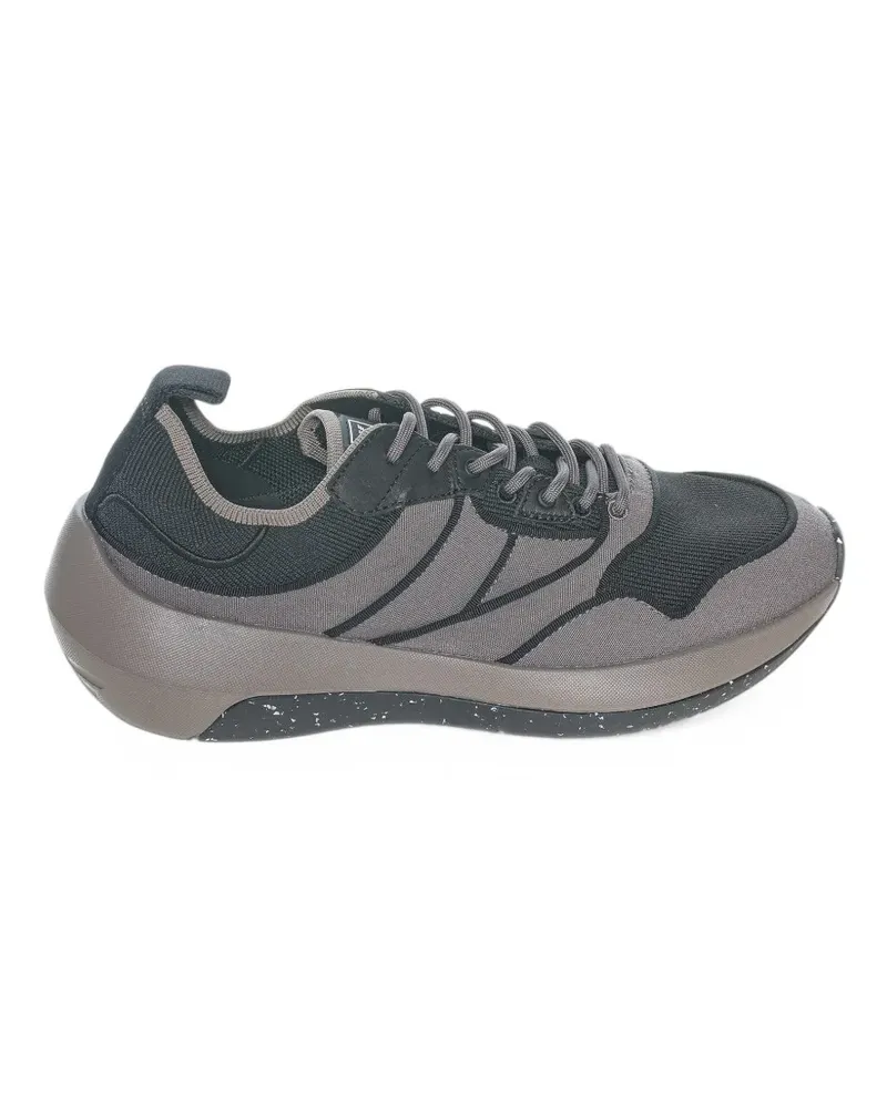 Emporio Armani Sneakers mit Einsätzen - Grau Grau