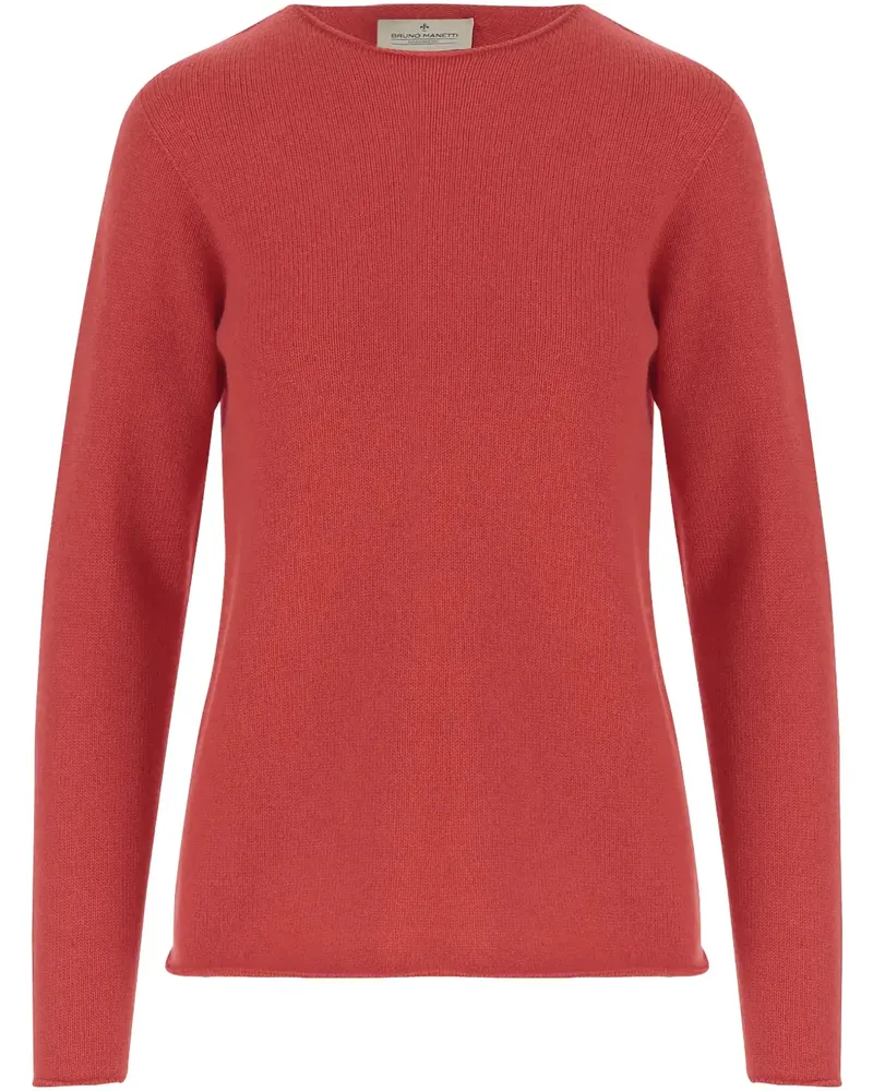 Bruno Manetti Pullover aus Kaschmir - Rot Rot
