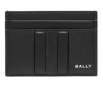 Kartenetui mit Logo-Print - Schwarz