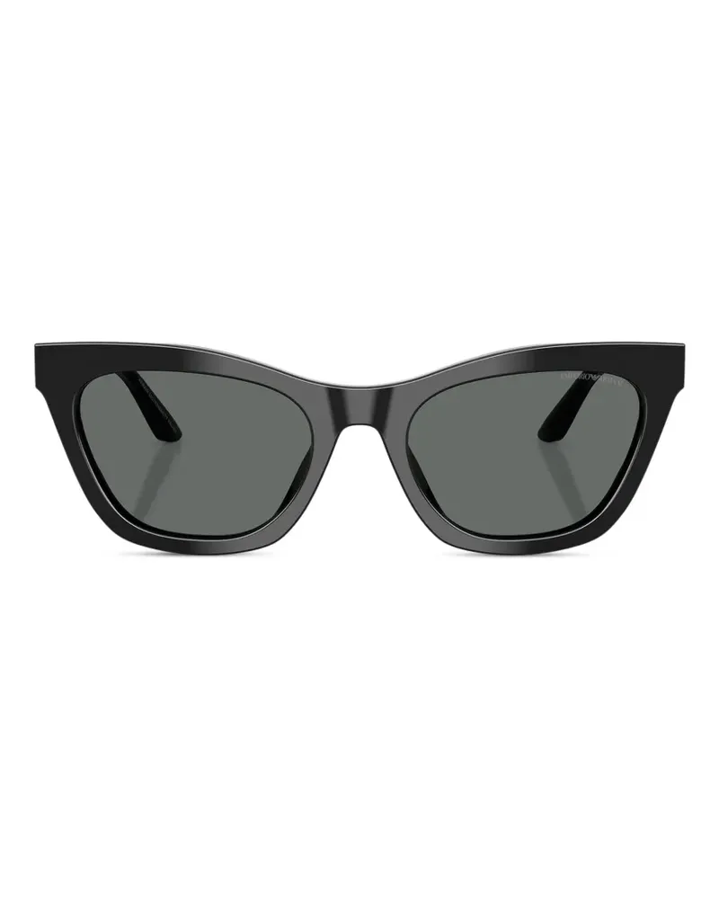 Emporio Armani logo sunglasses - Schwarz Schwarz