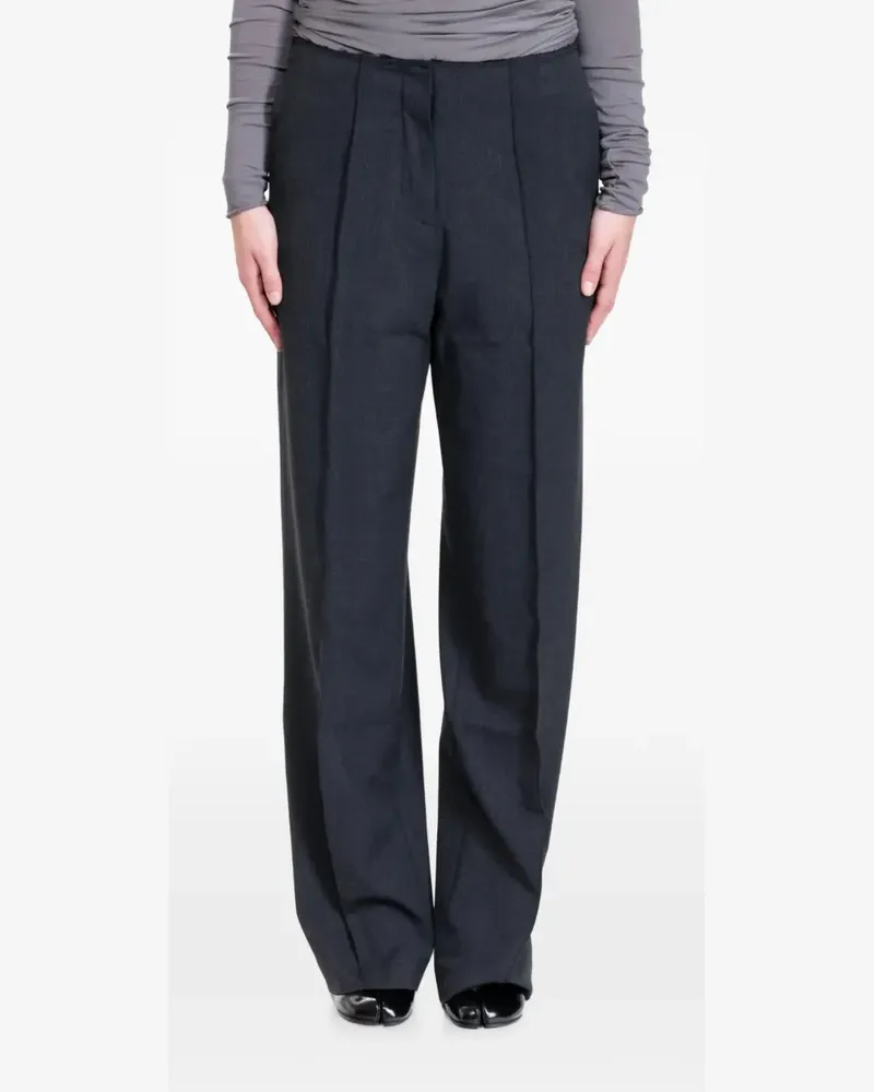 Entire Studios Zerobound Wide-Leg-Hose mit Falten - Grau Grau