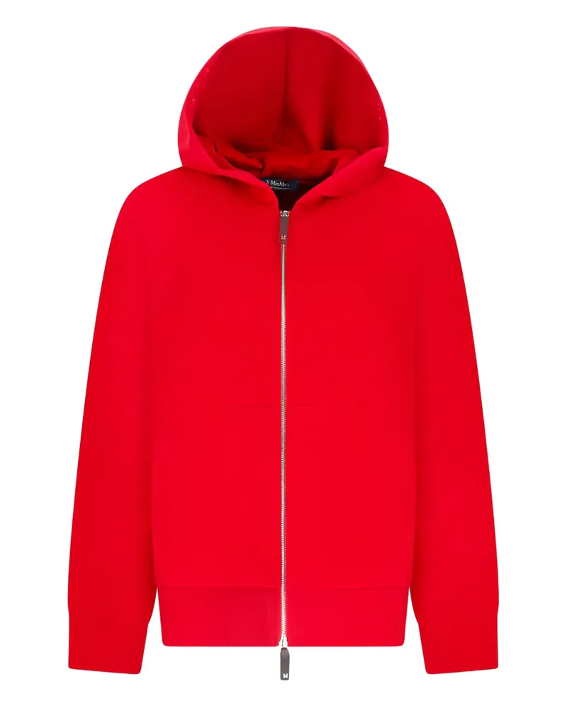 Max Mara Max Mara Siena zip-up hoodie - Rot Rot
