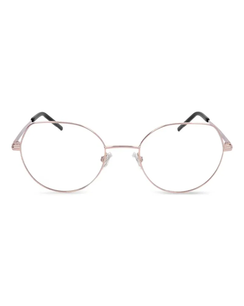 HUGO BOSS Brille mit geometrischem Gestell - Gold Gold