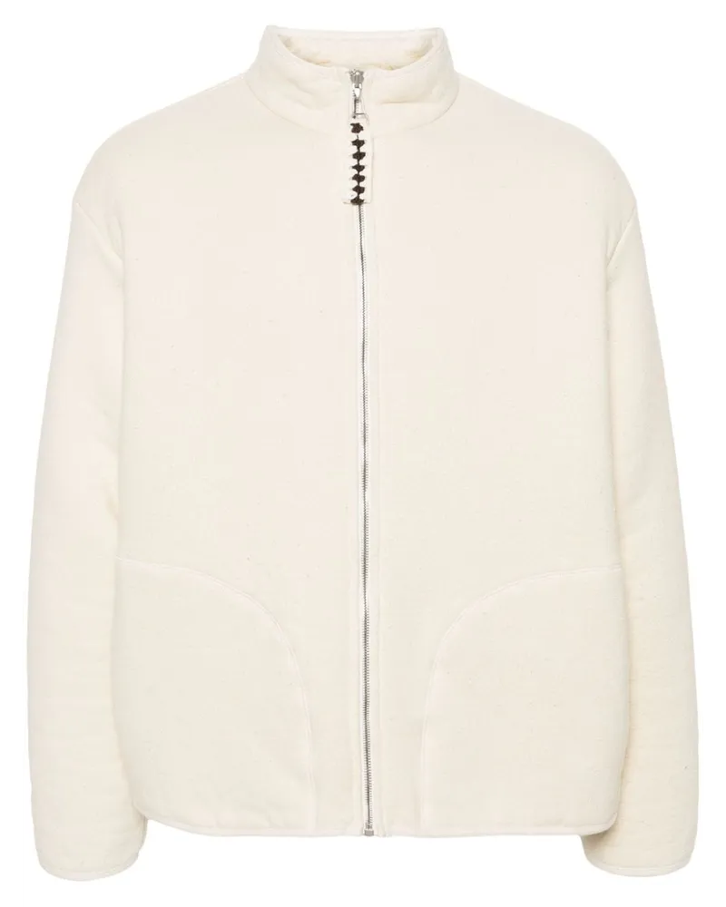 Jil Sander Wendbare Jacke aus Shearling - Nude Nude