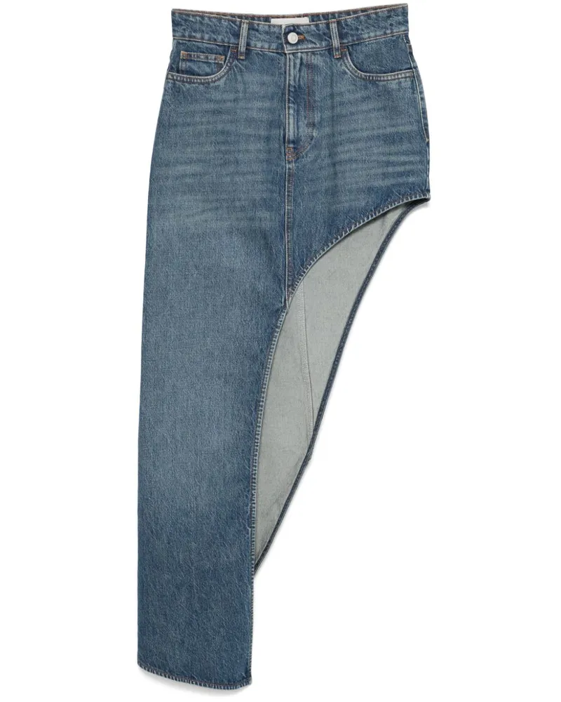 COPERNI Jeansrock mit weitem Bein - Blau Blau