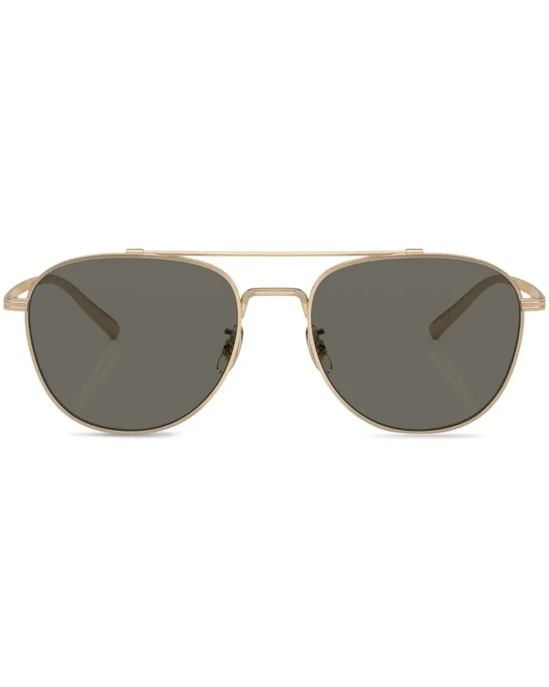 Oliver Peoples Rivetti Pilotenbrille - Gold Gold