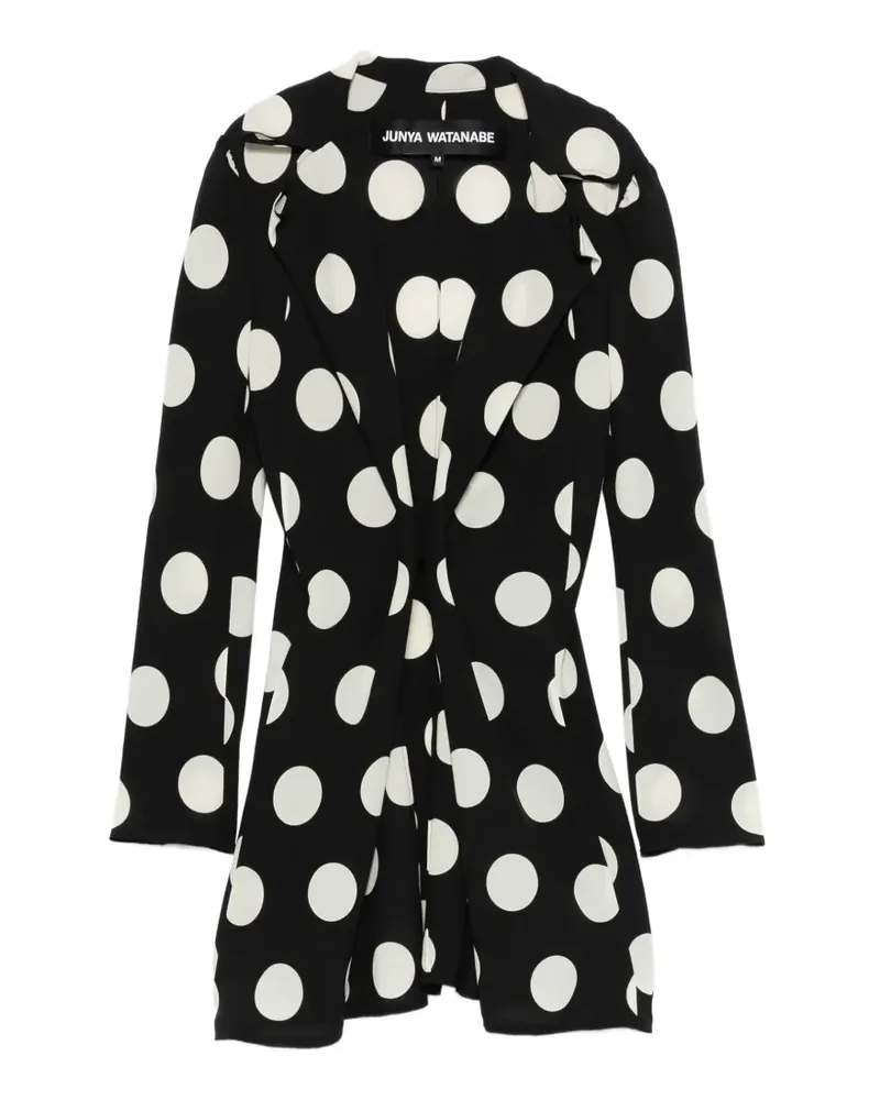 Junya Watanabe polka dot jacket - Schwarz Schwarz