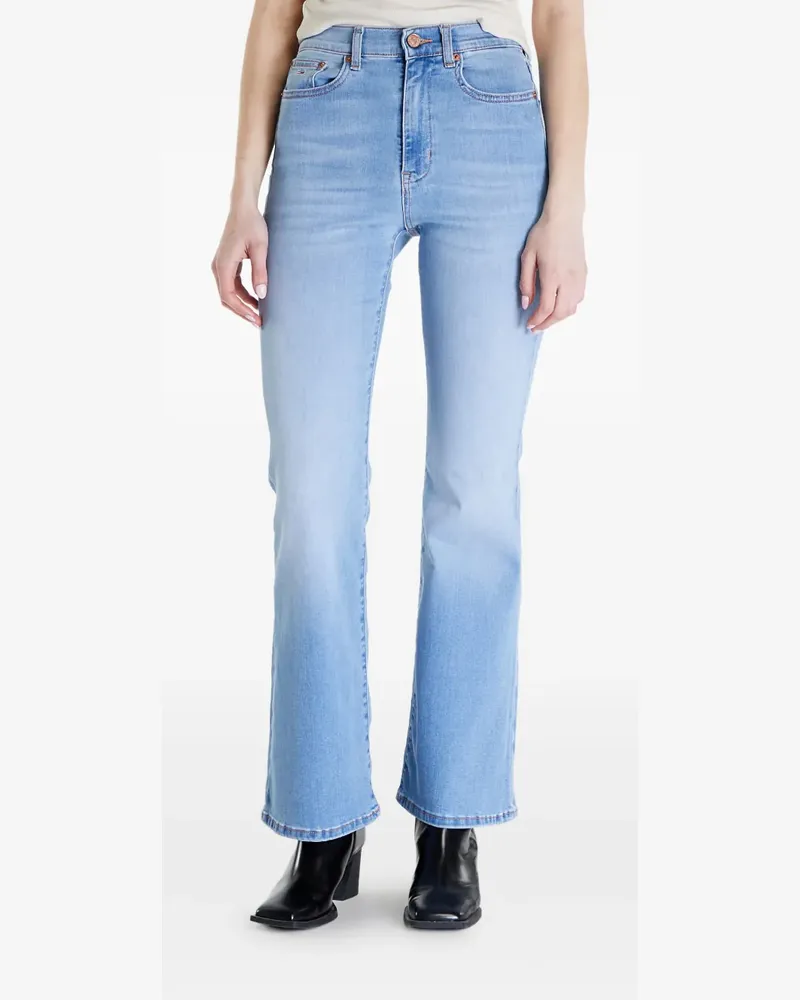 Tommy Hilfiger Sylvia Jeans mit hohem Bund - Blau Blau