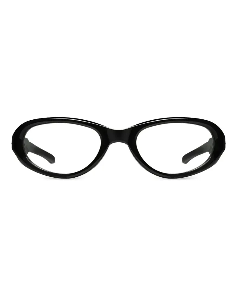 Gentle Monster Soma 01 Brille mit Sternverzierung - Schwarz Schwarz