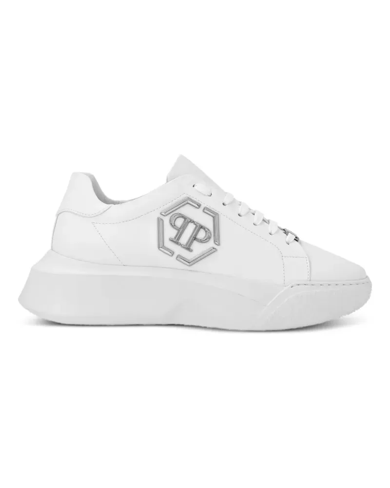 Philipp Plein Godzilla Runner Hexagon Sneakers - Weiß Weiß
