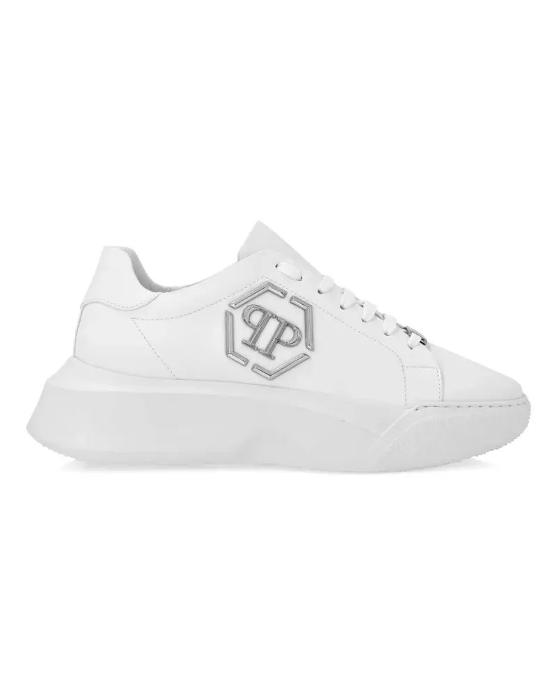 Philipp Plein Godzilla Runner Hexagon Sneakers - Weiß Weiß