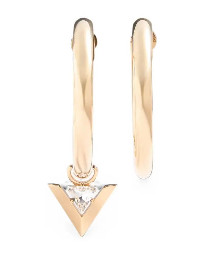 Valentino Garavani Je Les Ohrringe mit V-Detail - Gold Gold