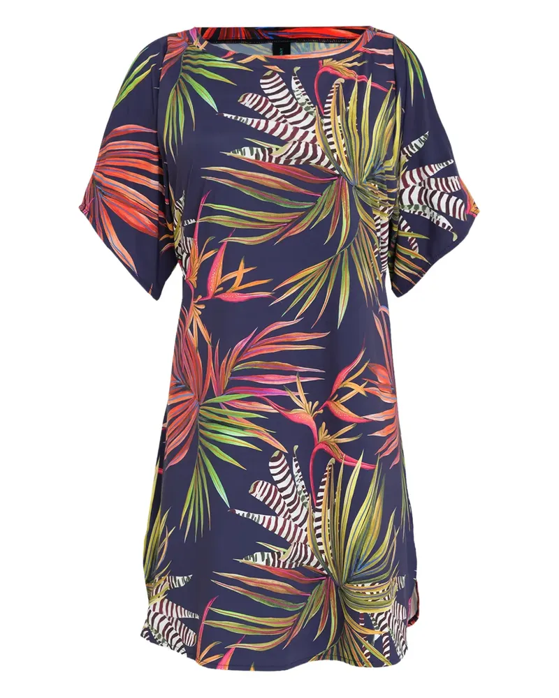 Lygia & Nanny Allat Minikleid mit Cold-Shoulder - Blau Blau