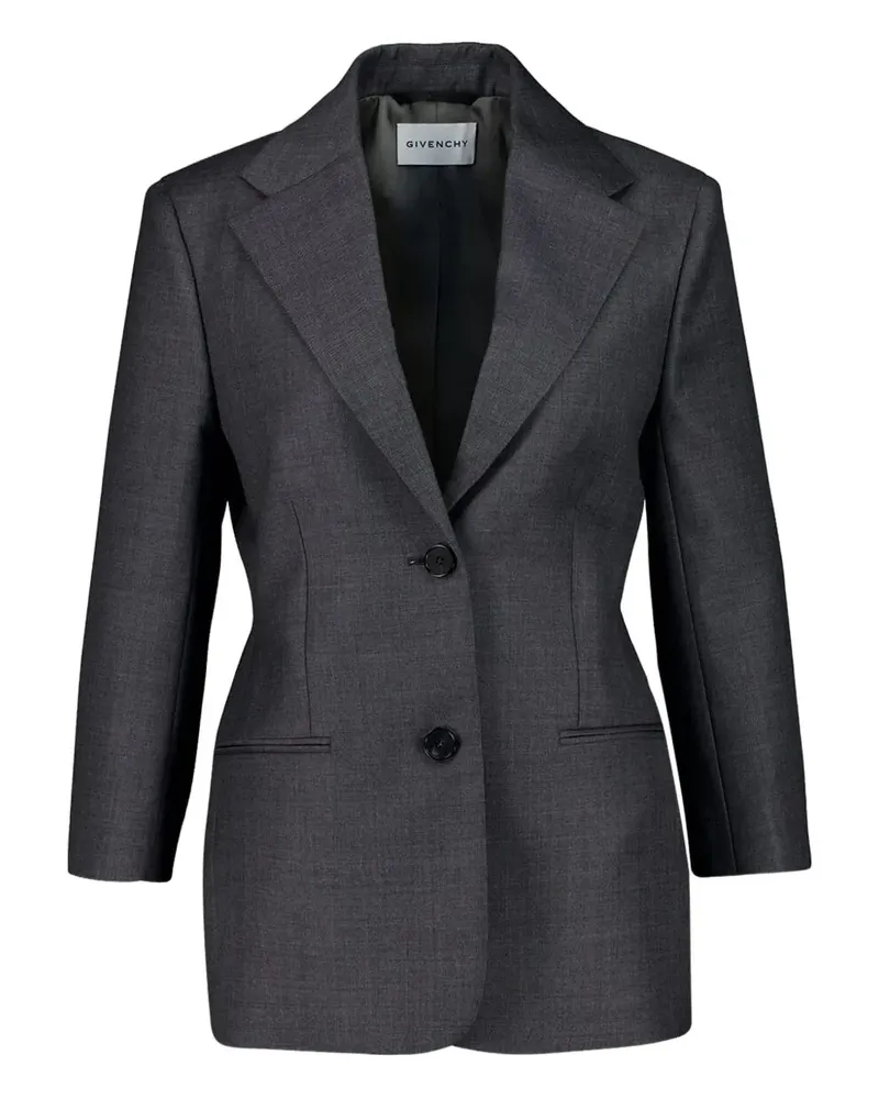 Givenchy single-breasted two-button jacket - Grau Grau