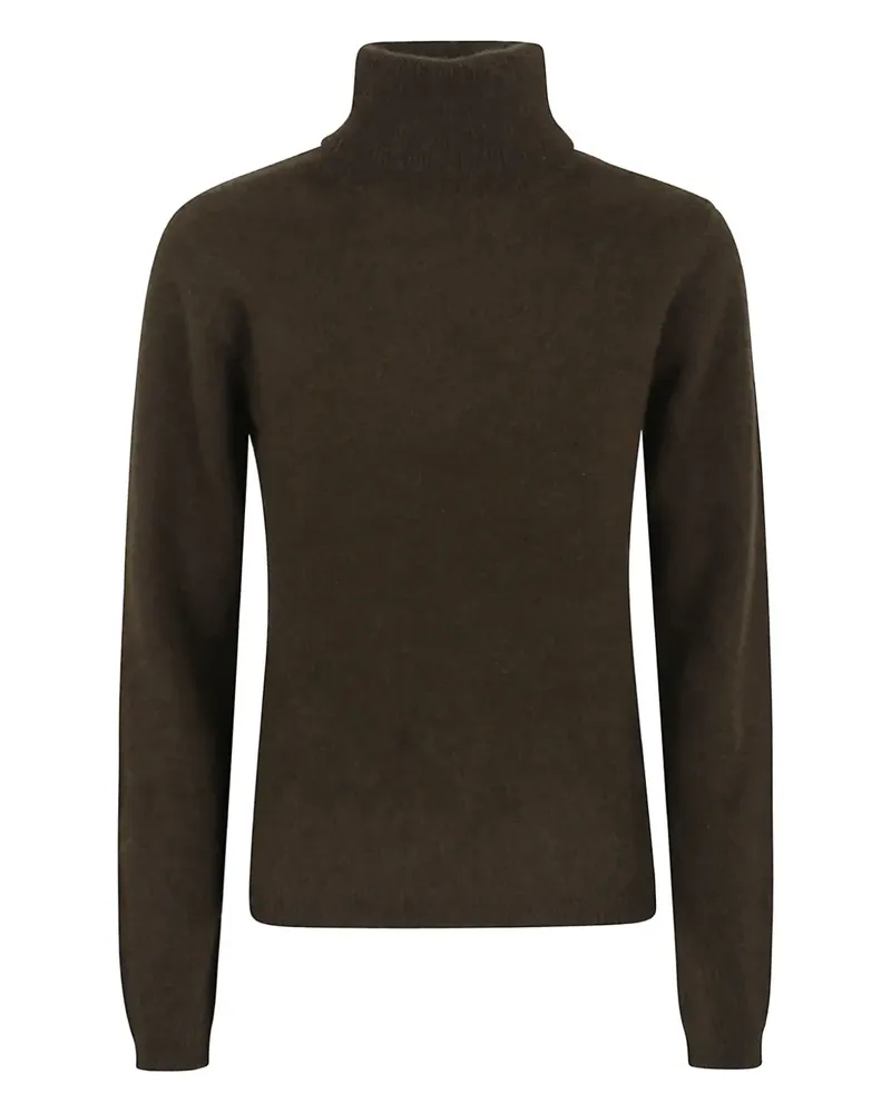 P.A.R.O.S.H. Rollkragenpullover aus Kaschmir - Grün Grün