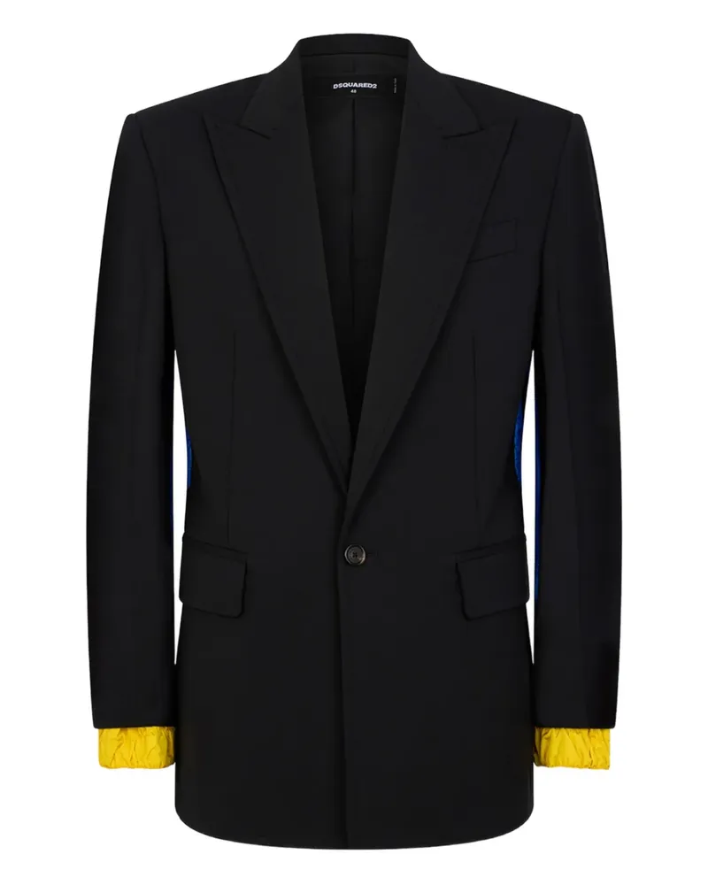 Dsquared2 Klassisches Sakko - Schwarz Schwarz