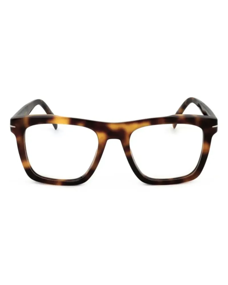 EYEWEAR by DAVID BECKHAM Brille in Schildpattoptik - Braun Braun