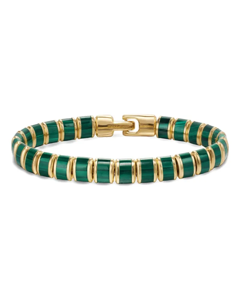 David Yurman Spiritual Beads Armband mit Malachit - Gold Gold