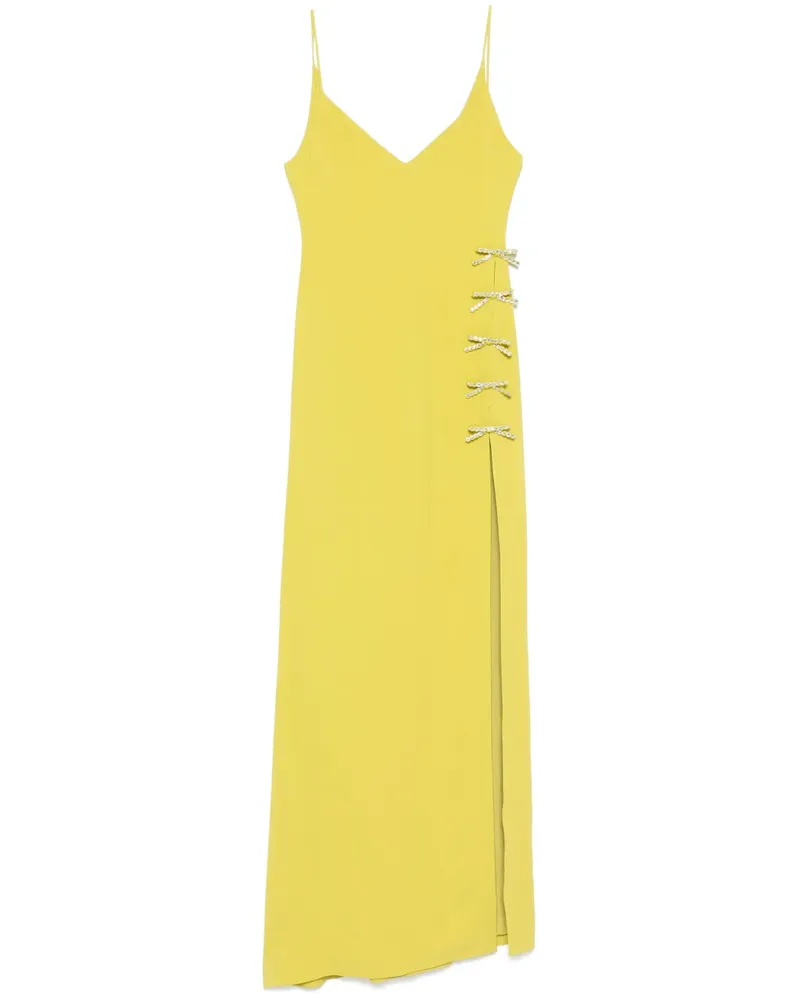 Elie Saab Abendkleid mit Schleifendetail - Grün Grün