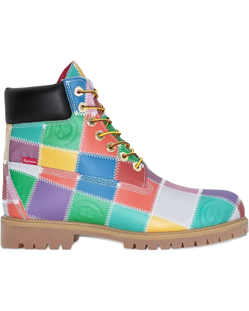 Timberland patchwork boots - Blau Blau