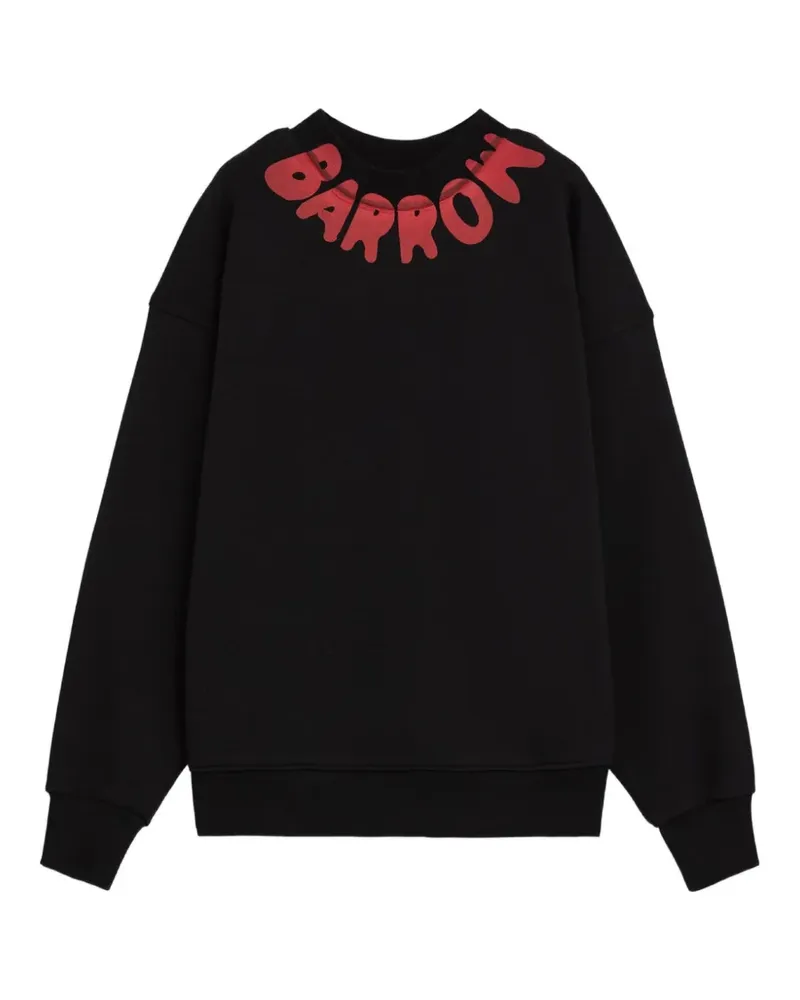 BARROW Sweatshirt mit Rundhalsausschnitt - Schwarz Schwarz
