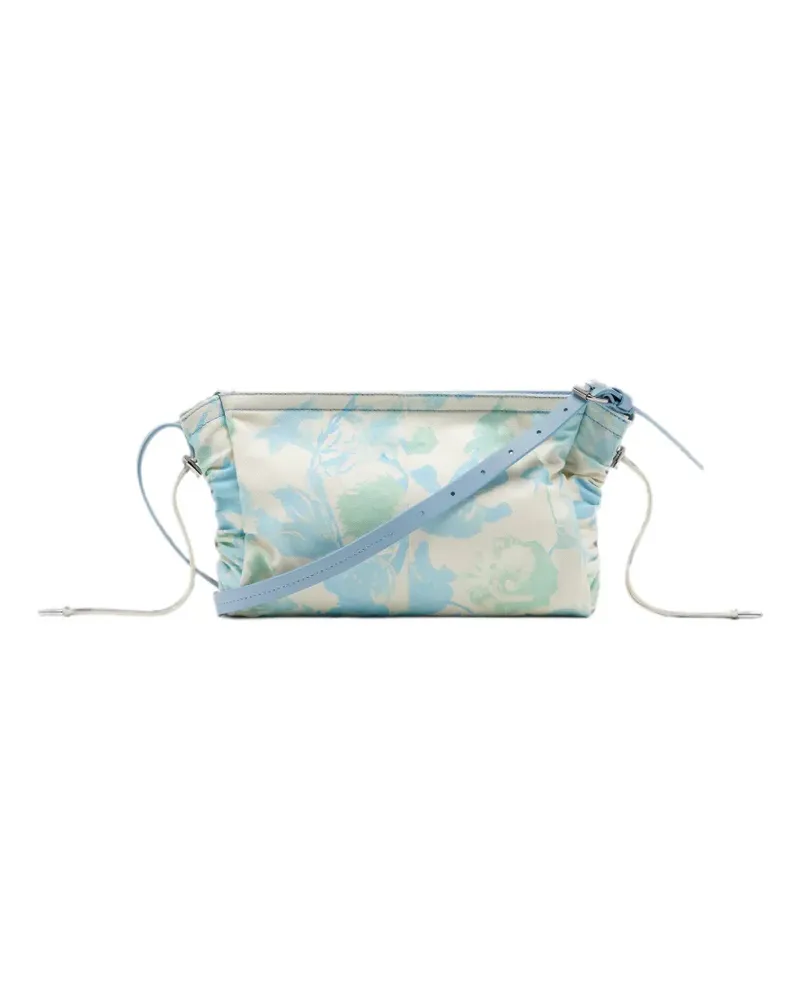 Maison Margiela Kuriertasche mit Blumenmuster - Blau Blau