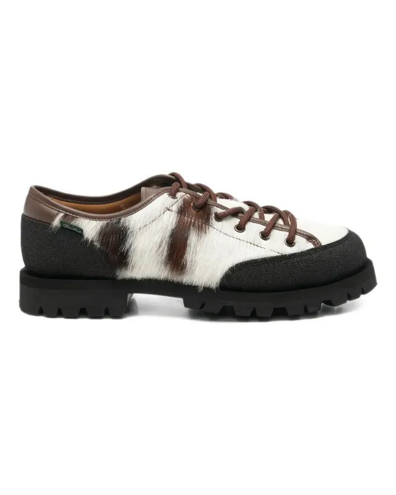 Paraboot Sneakers mit Einsätzen aus Rindsleder - Weiß Weiß