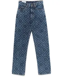 Casablanca Paris Jeans mit Monogramm Blau