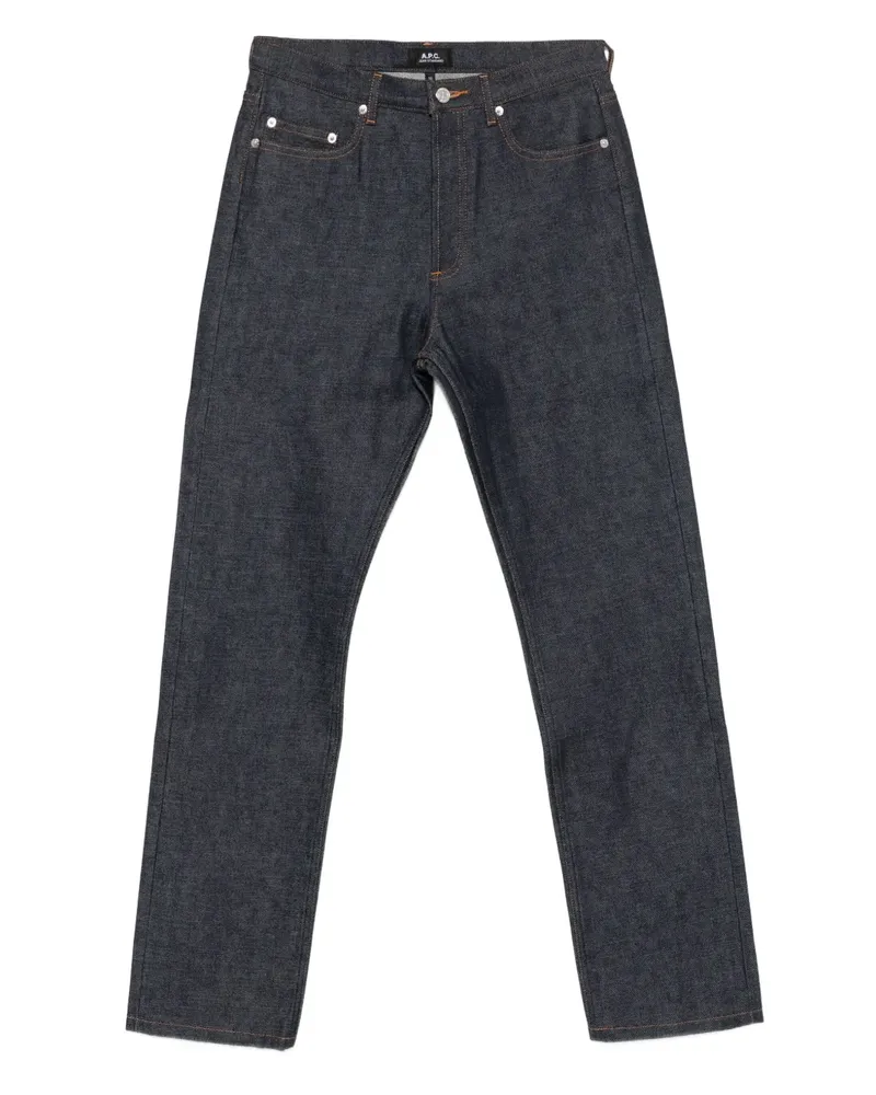 A.P.C. Jeans mit geradem Bein - Blau Blau