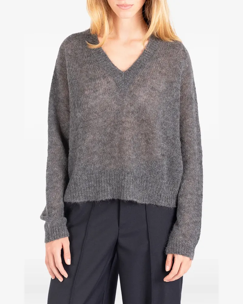 Société Anonyme Emily V-neck sweater - Grau Grau