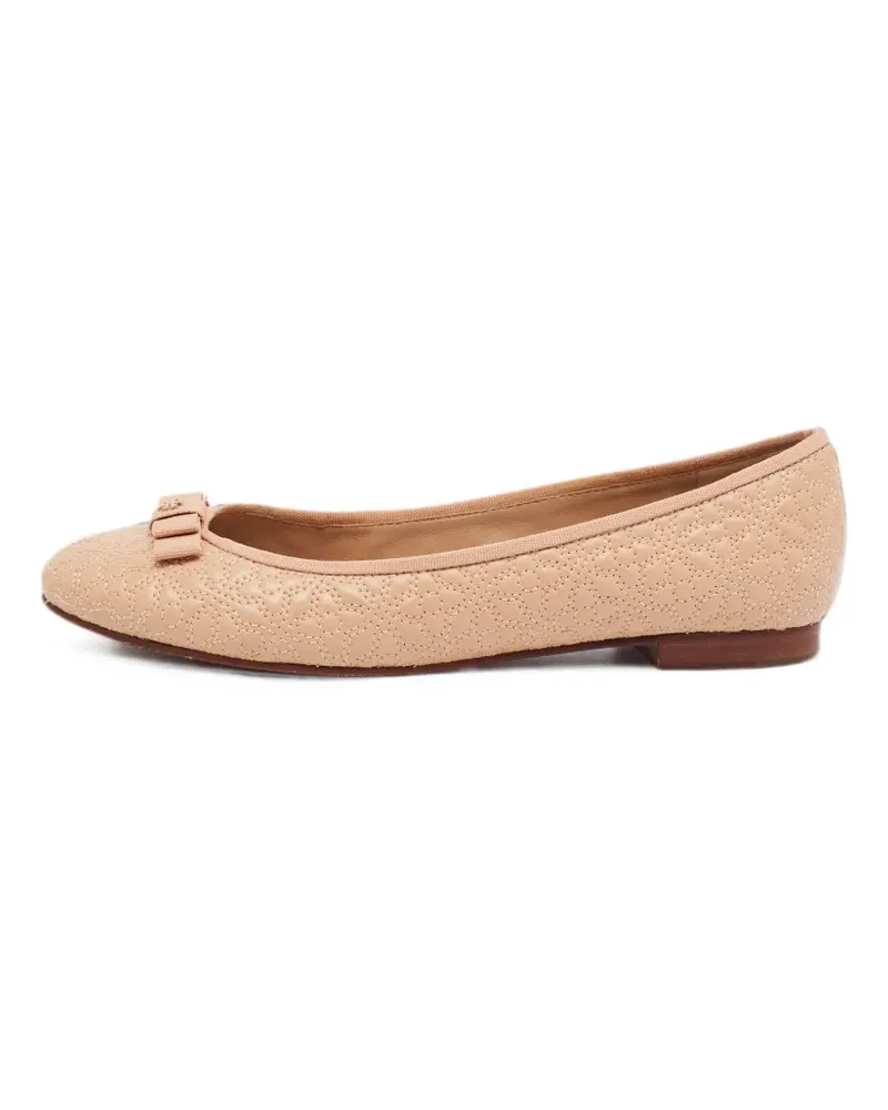 Tory Burch Gesteppte Ballerinas - Nude Nude