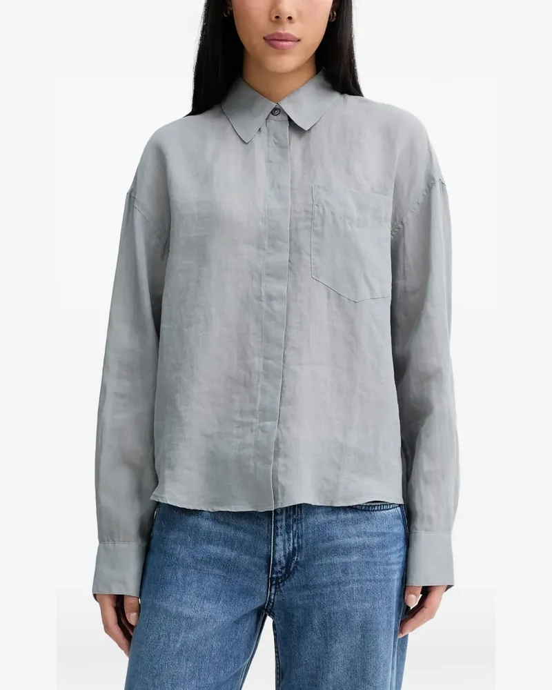 Marc O'Polo chest-pocket shirt - Grau Grau