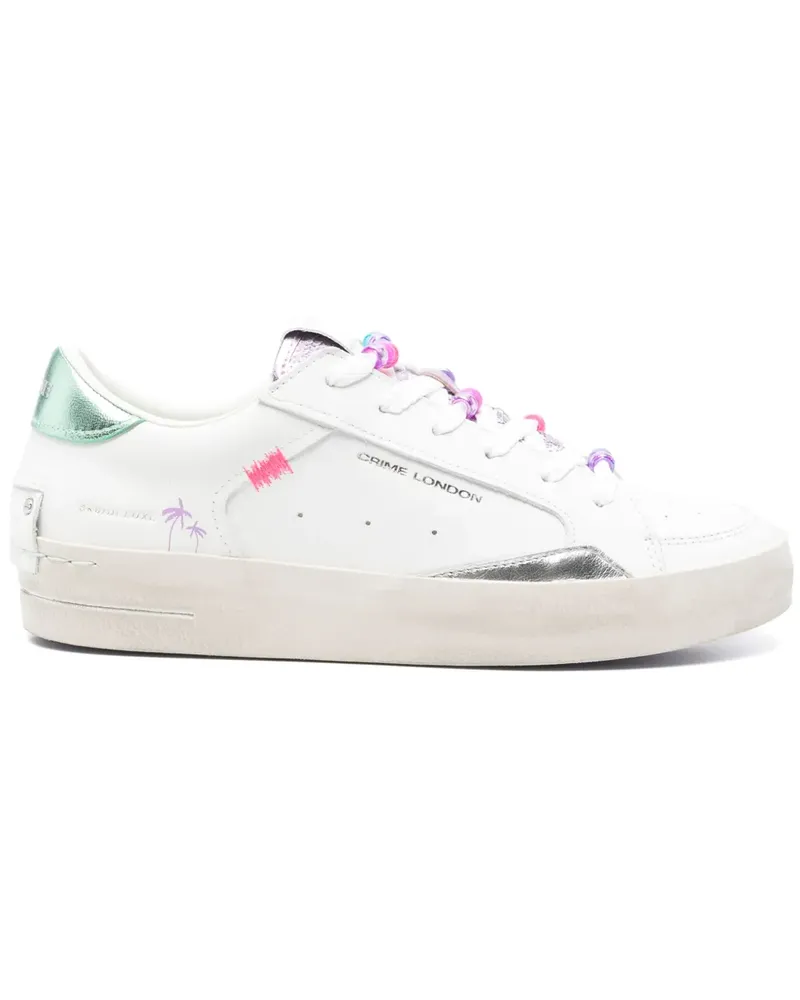 Crime SK8 Deluxe Sneakers - Weiß Weiß