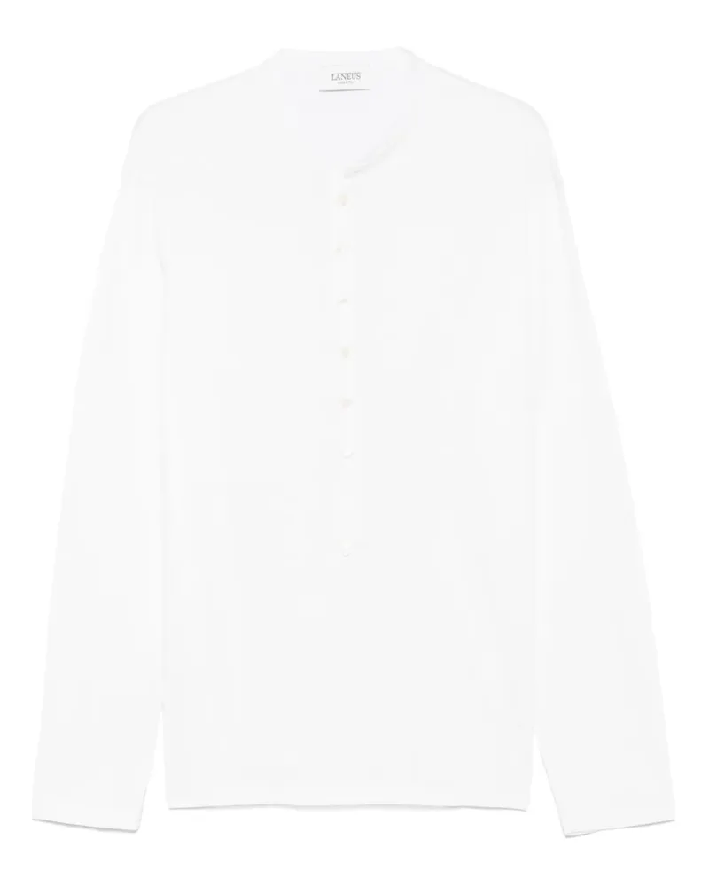 Laneus Klassisches T-Shirt - Weiß Weiß