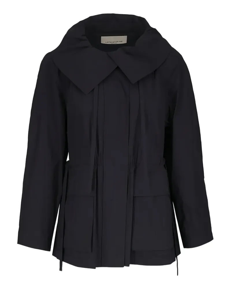 Lafayette148 Travel collared oversized jacket - Schwarz Schwarz