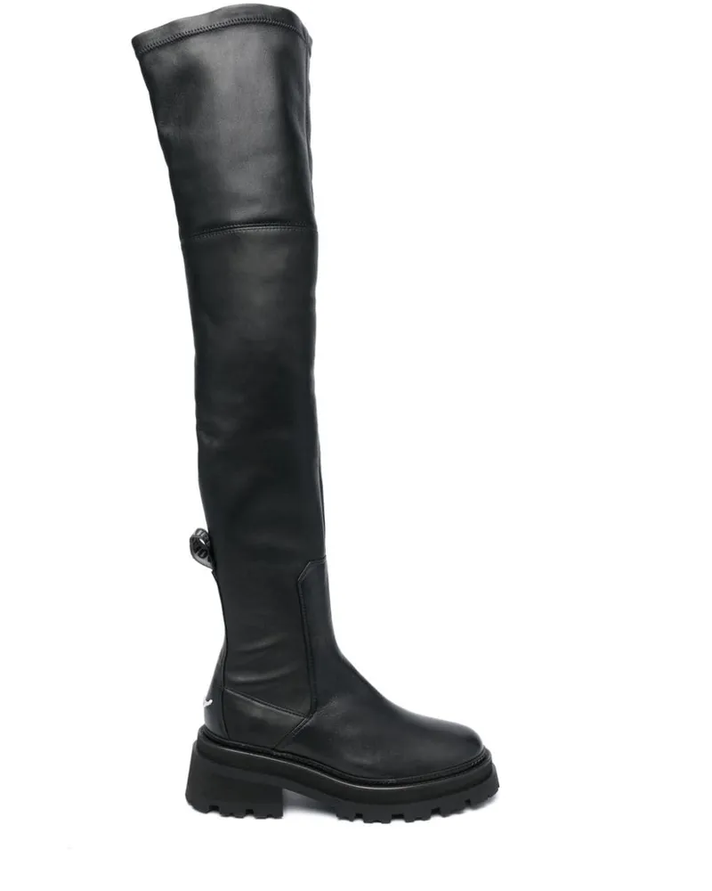 Zadig & Voltaire Klassische Stiefel 60mm Schwarz