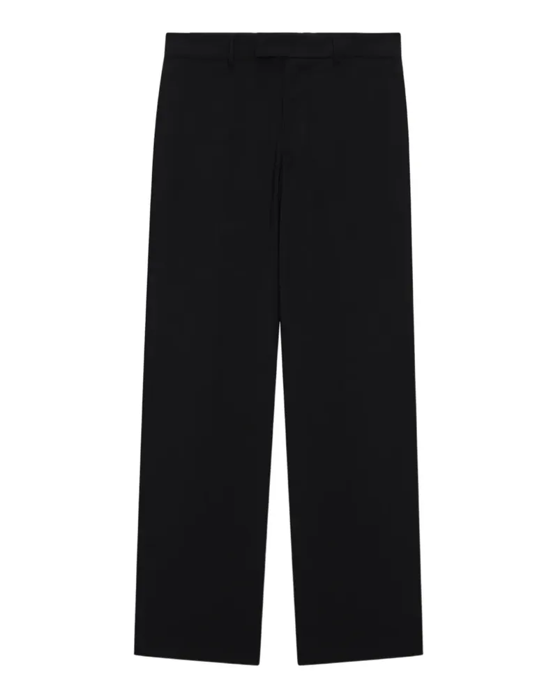 MSGM Hose mit geradem Bein - Schwarz Schwarz