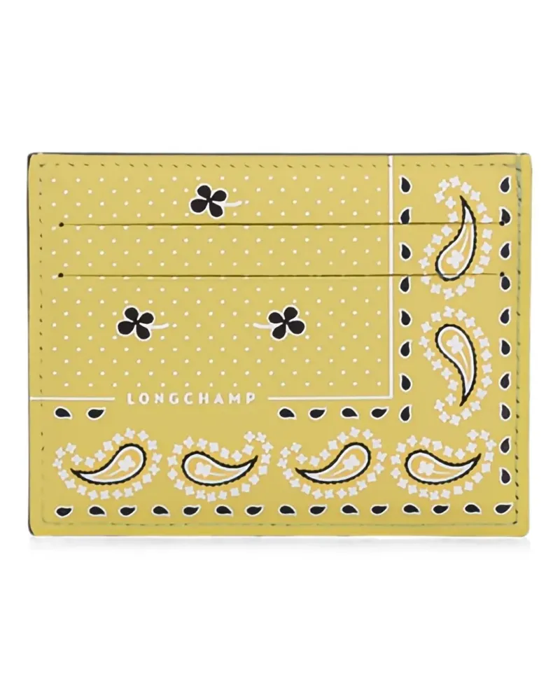 Longchamp Pocket card holder - Gelb Gelb