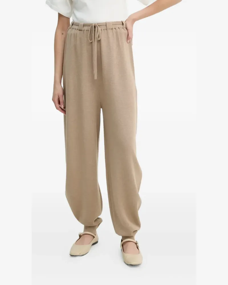 By Malene Birger Tevana Hose mit Kordelzug - Nude Nude