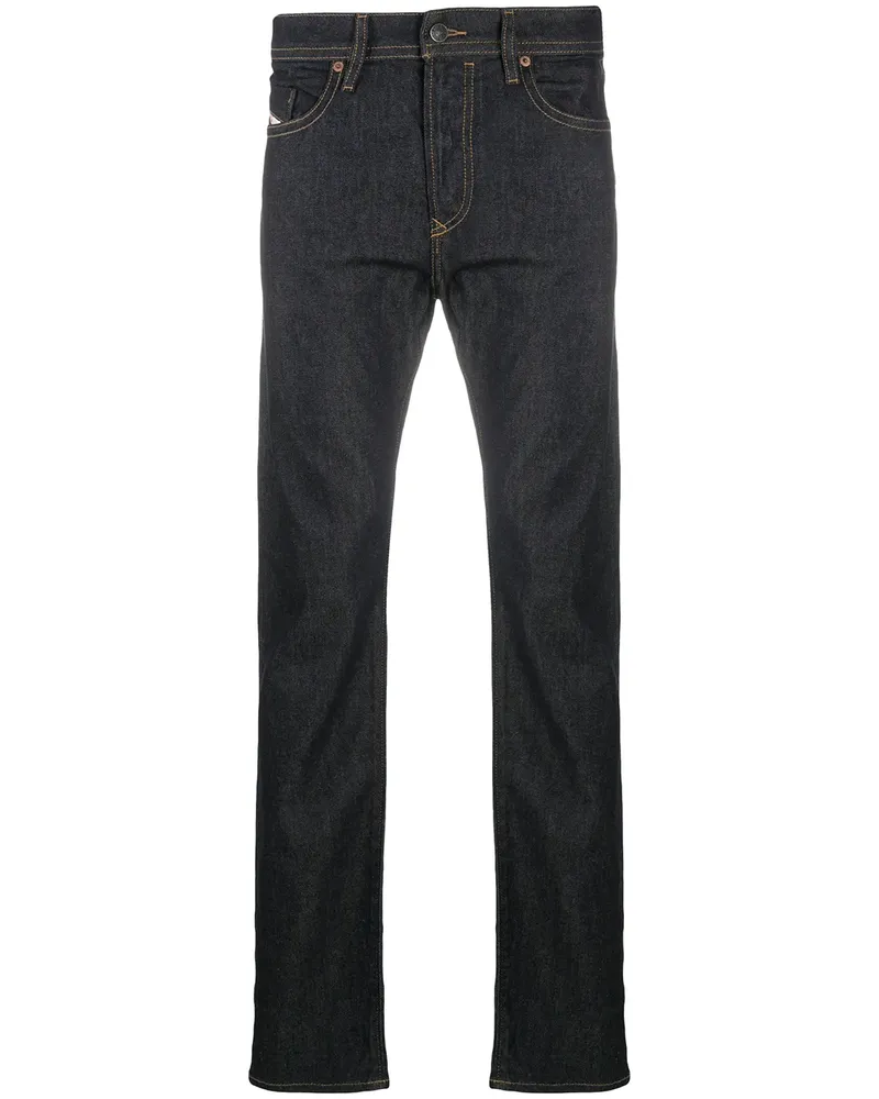 Diesel Hose mit geradem Bein - Schwarz Schwarz
