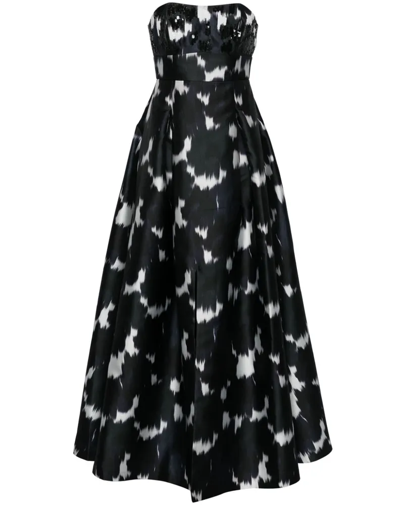 Sachin & Babi Verziertes Giovanna Kleid - Schwarz Schwarz